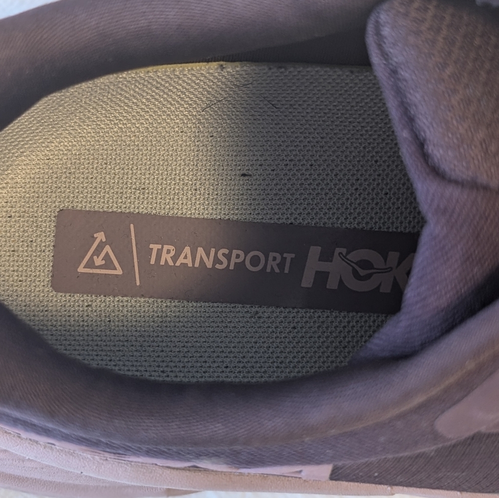 Hoka Women's Sneakers in Lavender and Black - Picture 7 of 10